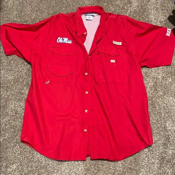 Mens Ole Miss Columbia Pfg 